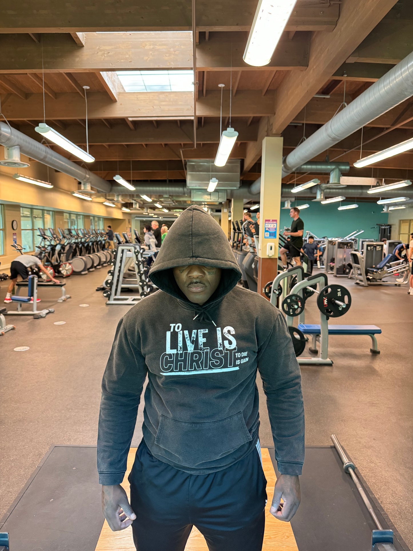 ‘To Live Is Christ’ Heavyweight Hoodie