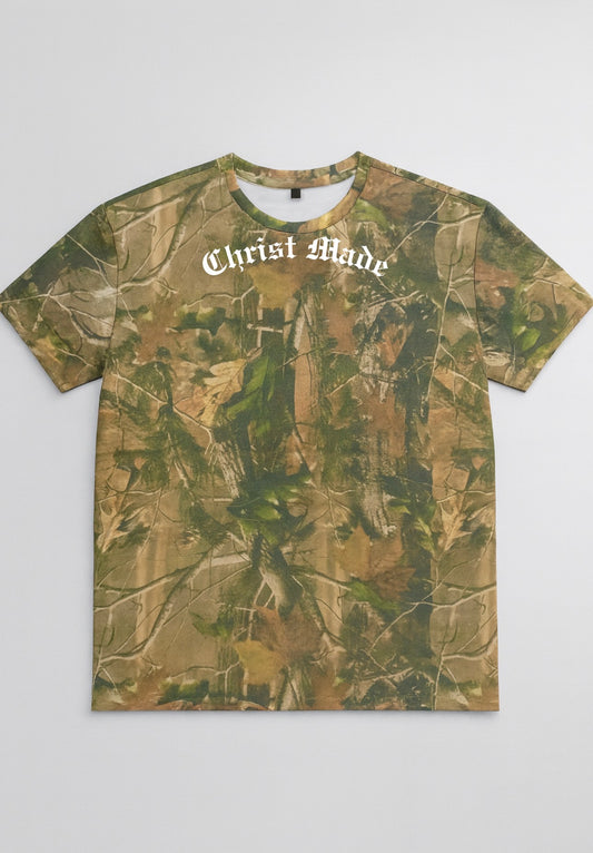 Christ Made Tree Camo Tee